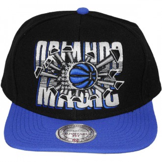 Casquette Snapback Mitchell & Ness - NBA Backboard Beak - Orlando Magic