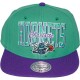 Casquette Snapback Mitchell & Ness - NBA Reverse Stack - Charlotte Hornets