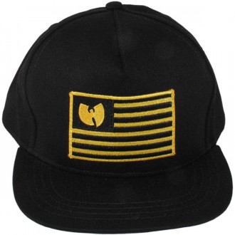 The Wu-Tang Brand Snapback - Iron Flag Snapback - Black