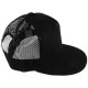 Casquette Filet Yupoong - Unie noire