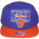 Casquette Snapback Mitchell & Ness - NBA Reverse Stack - New York Knicks