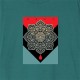 T-Shirt Obey - Blood & Oil Mandala - Flesh Teal