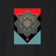 T-Shirt Obey - Blood & Oil Mandala - Off Black