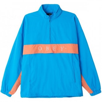 Veste Obey - Title Anorak - Sky Blue