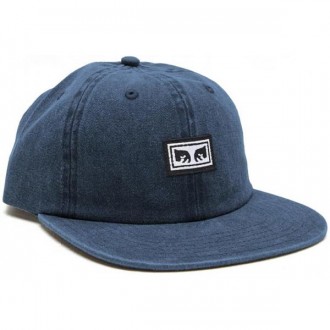 Casquette 6 Panel Obey - Culver 6 Panel Snapback - Navy