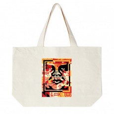 Sac Obey - Obey 3 Face Collage - Natural