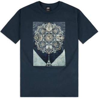 T-Shirt Obey - A Delicate Balance - Navy