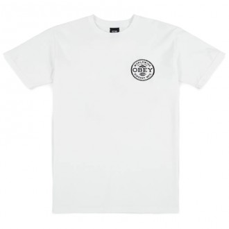 T-Shirt Obey - Obey Dissent Standards - White