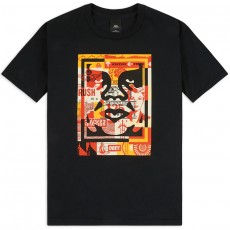 T-Shirt Obey - Obey 3 Face Collage - Black