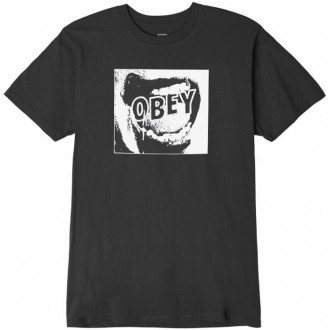 T-Shirt Obey - Screamer - Dusty Black