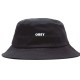 Chapeau Bob Obey - Bold Bucket Hat - Black