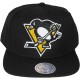 Casquette Snapback Mitchell & Ness - NBA XL Logo Snap - Pittsburgh Penguins