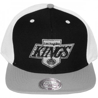 Casquette Snapback Mitchell & Ness - NHL Flat Visor - Los Angeles Kings