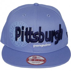 Casquette Snapback New Era - 9Fifty NHL Dough Word - Pittsburgh Penguins