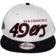 Casquette Snapback New Era - 9Fifty NFL Team Script - San Francisco 49ers