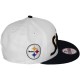 Casquette Snapback New Era - 9Fifty NFL Team Script - Pittsburgh Steelers