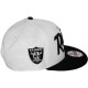 Casquette Snapback New Era - 9Fifty NFL Team Script - Oakland Raiders