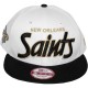Casquette Snapback New Era - 9Fifty NFL Team Script - New Orleans Saints