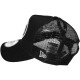 Casquette Trucker New Era - 9Forty MLB Metallic Medal Trucker Black/Silver - New York Yankees