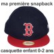 Casquette Snapback Enfant New Era - MLB My First 9Fifty - Boston Red Sox