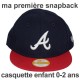 Casquette Snapback Enfant New Era - MLB My First 9Fifty - Atlanta Braves