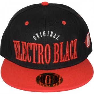 Casquette Snapback Electro Black - Original - Black/Red