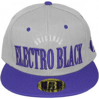 Casquette Snapback Electro Black - Original - Grey/Blue