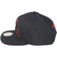Casquette Snapback Mitchell & Ness - NBA Blackout Script - Chicago Bulls