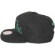 Casquette Snapback Mitchell & Ness - NBA Blackout Script - Vancouver Grizzlies