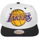 Casquette Snapback Mitchell & Ness - NBA XL White Crown 2Tone - Los Angeles Lakers