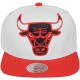 Casquette Snapback Mitchell & Ness - NBA XL White Crown 2Tone - Chicago Bulls