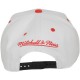 Casquette Snapback Mitchell & Ness - NBA XL White Crown 2Tone - Chicago Bulls
