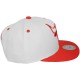 Casquette Snapback Mitchell & Ness - NBA XL White Crown 2Tone - Chicago Bulls