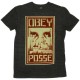 T-shirt Obey - Tri-Blend Tees - Dogma - Heather Onyx