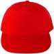 Casquette Filet Yupoong - Unie rouge