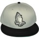 Casquette Snapback Cayler & Sons - Faith - Light Grey / Black