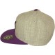 Casquette Snapback LRG - Skate Giraffe Hat - Light Heather Grey / Purple