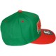 Casquette Snapback Space Monkeys x Starter - Haterz Cap - Kelly Green / Red