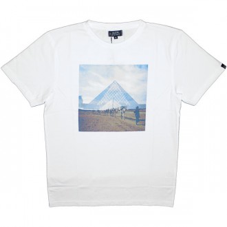 T-shirt Olow - Pyramide - Blanc