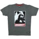 T-shirt Space Monkeys - Disobey Tee - Gris 