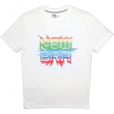 T-shirt New Era - Lockup Brst Tee - White