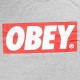 T-shirt Obey Tanks - Obey Bar Logo - Heather Grey