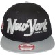 Casquette Snapback New Era - 9Fifty MLB Snapitback2 Black/Grey - New York Yankees