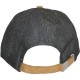 Casquette Snapback New Era - 9Fifty NHL Denim Suede - Chicago Blackhawks