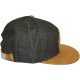 Casquette Snapback New Era - 9Fifty NHL Denim Suede - Chicago Blackhawks
