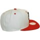 Casquette Snapback Mitchell & Ness - NBA Classic White/Red - Chicago Bulls