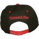Casquette Snapback Mitchell & Ness - NBA Classic Black/Red - Chicago Bulls
