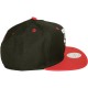 Casquette Snapback Mitchell & Ness - NBA Classic Black/Red - Chicago Bulls