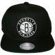 Casquette Snapback Mitchell & Ness - NBA Solid - Brooklin Nets