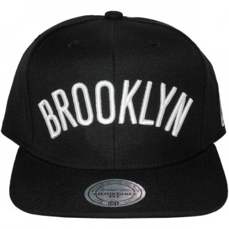 Casquette Snapback Mitchell & Ness - NBA XL Word - Brooklyn Nets